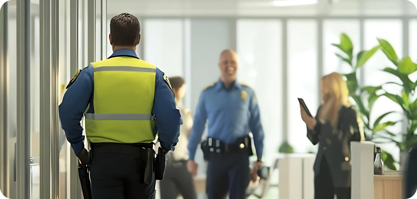 警务毒品巡检现场